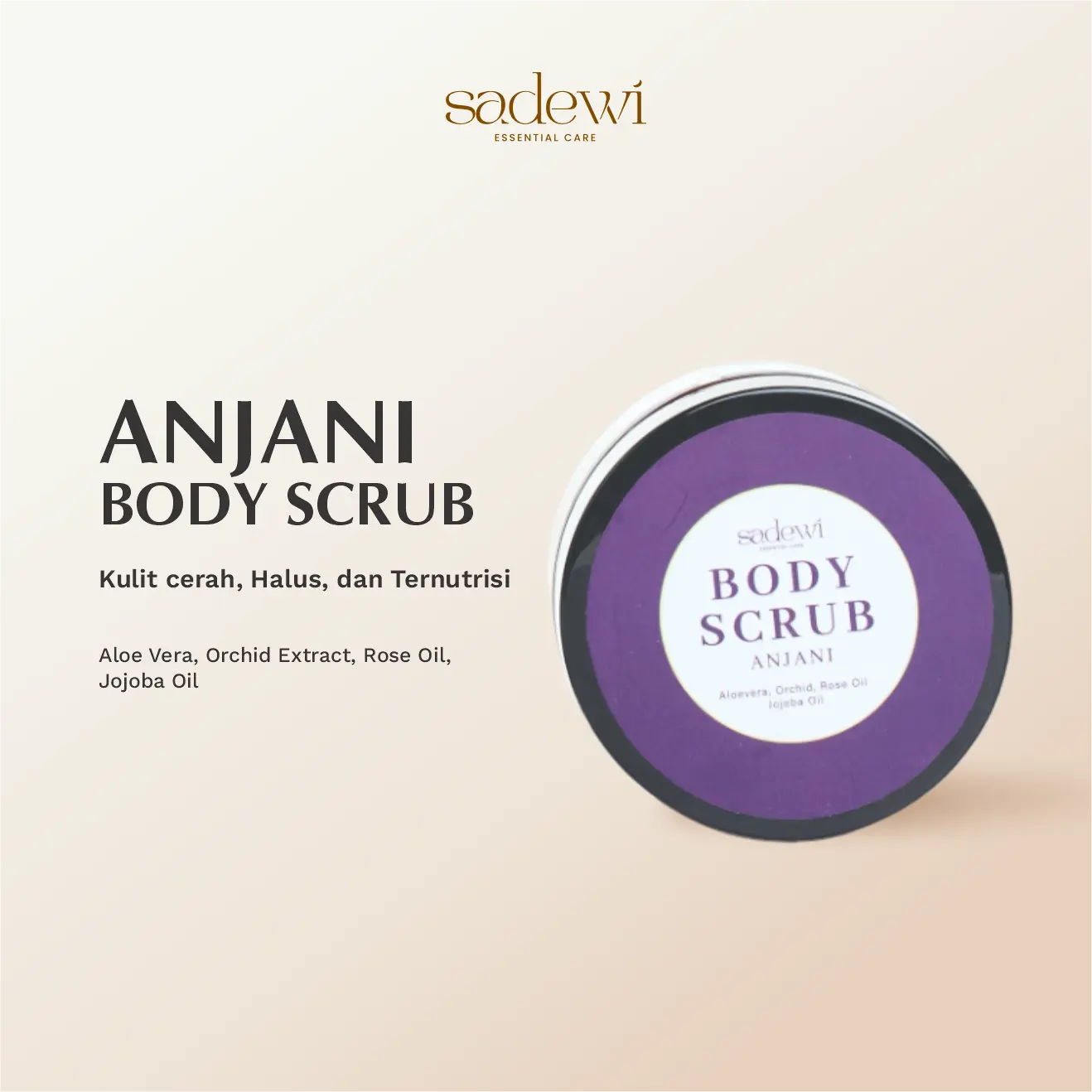 SADEWI ESSENTIAL - ANJANI BODY SCRUB