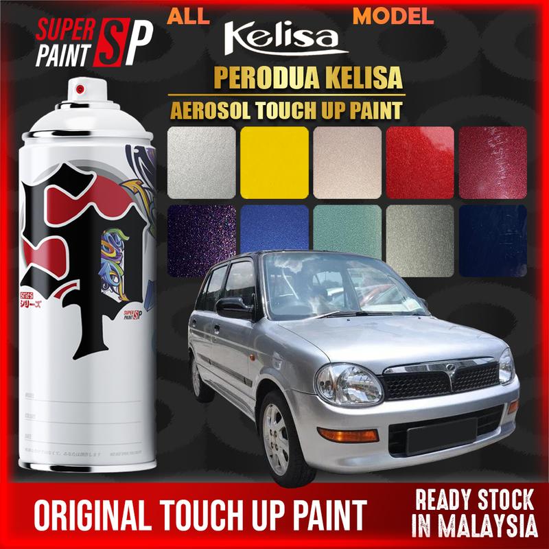 PERODUA KELISA 】 Touch Up Paint All Colors 370ml Aikka Aerosol Spray ...
