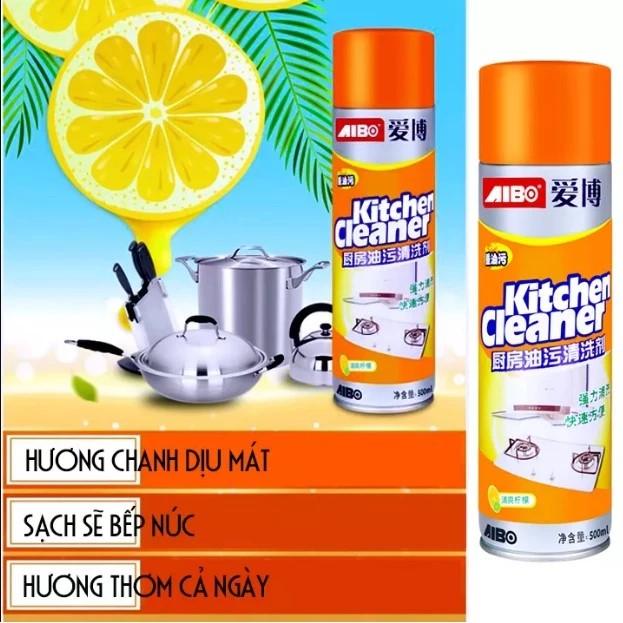 Bình Xịt Tẩy Rửa Đồ Dùng Nhà Bếp Kitchen Cleaner Siêu Sạch 500ml - Làm Sạch…