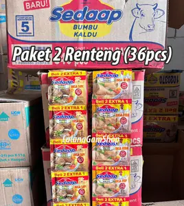 Sedap Bumbu Kaldu Promo 36 pcs instan penyedap (2 Renteng)