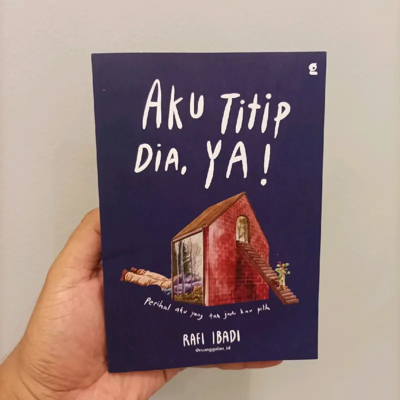 paket 2 buku aku titip dia ya & tenang // kertas kuning bookpaper 2