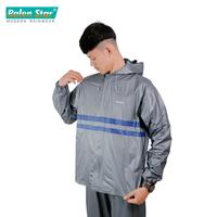 Gambar Jas Hujan Setelan Rama Jas Hujan Pria dan Wanita - Ralenstar - Biru Tua dari Ralen Star Official Shop Kab. Bandung Barat 4 Tokopedia