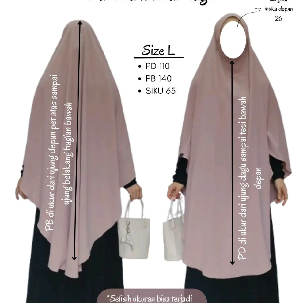 KHIMAR DAGU SABRINA ( SABRINA ANTI UV ) BY FQUEENSHA  (DAILY / FORMAL) Kerudung Muslim Syari Cantik Soft
