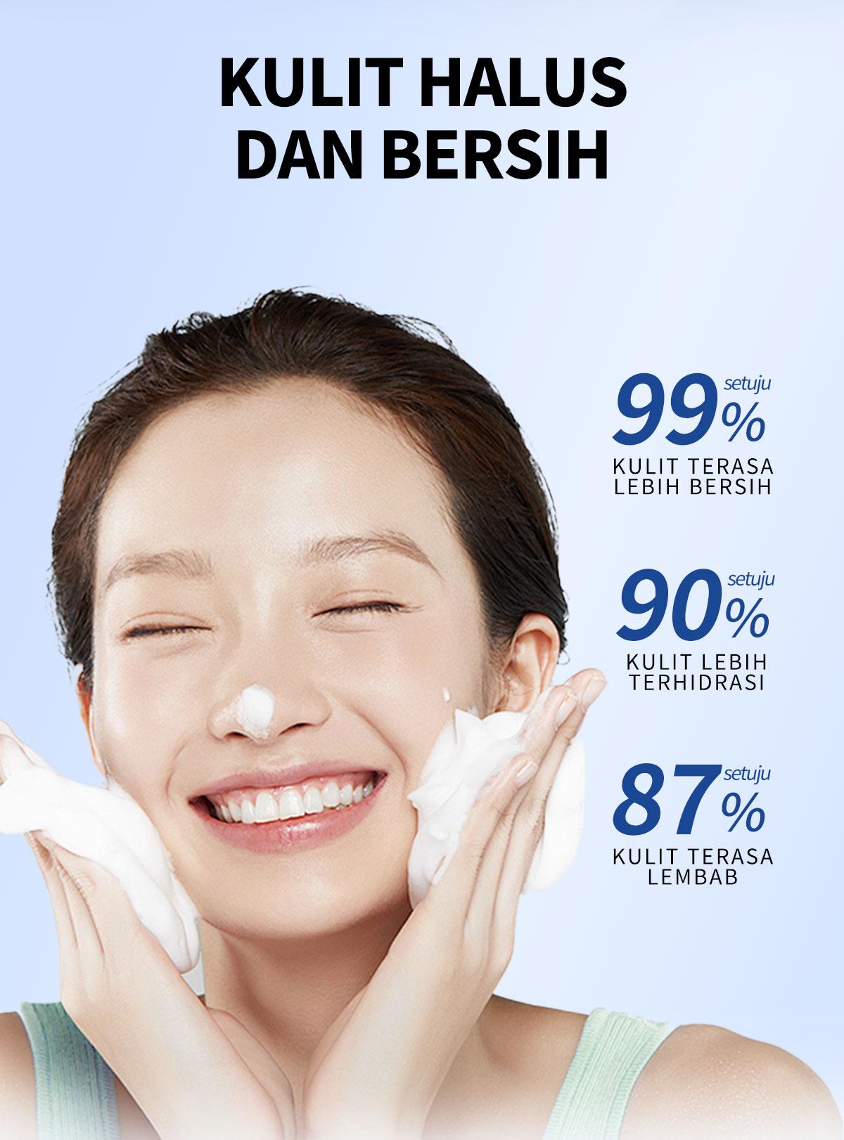 FARGER Mousse Pembersih Wajah Asam Amino 100ml BPOM NA11231201218 Mencerahkan Kulit Mengencangkan Pori-Pori & Menghapus Riasan FARGER Mousse Pembersih Wajah Asam Amino 100ml BPOM NA11231201218 Mencerahkan Kulit Mengencangkan Pori-Pori & Menghapus Riasan