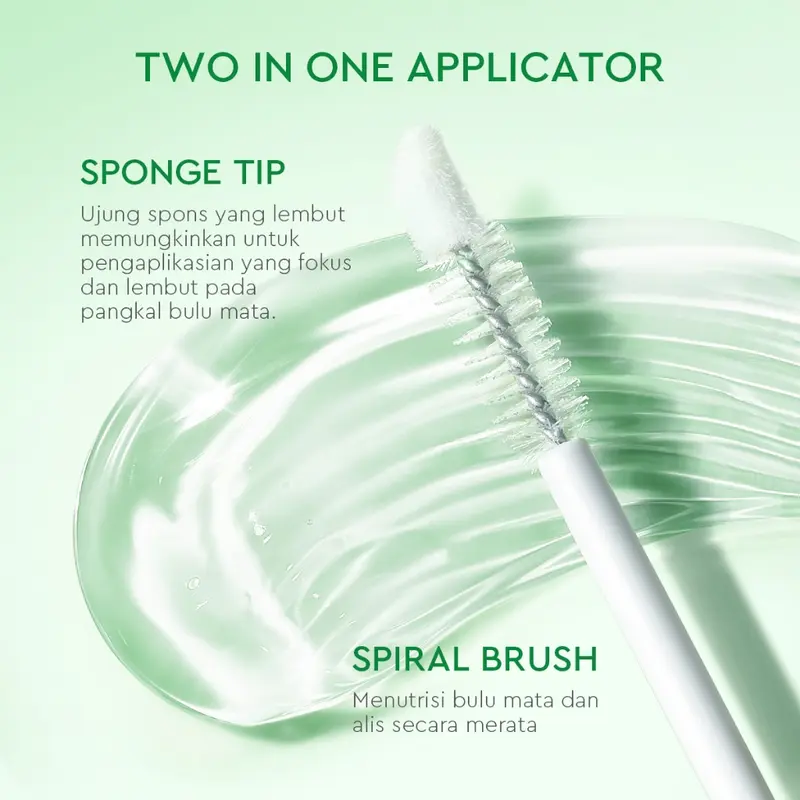 Glad2Glow 2in1 Eyelash & Brow Intense Serum Netto 4,5 ml 1