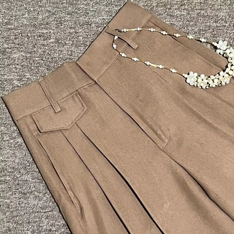 valies-Oro pants Celana panjang wanita kantor lose pants Trouser higwaist kekinian anti kusut Kulot loose 3