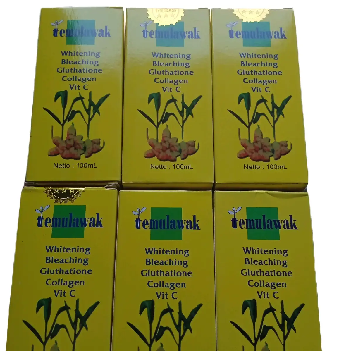Toner The face Temulawak ubtuk semua jenis kulit.. Mencerahkan Penyegar Pencerah Kotoran