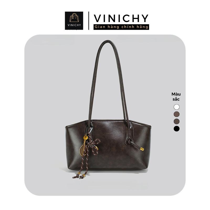 Túi xách nữ đeo vai VINICHY BAG, tote dung tích lớn size 30cm HA735