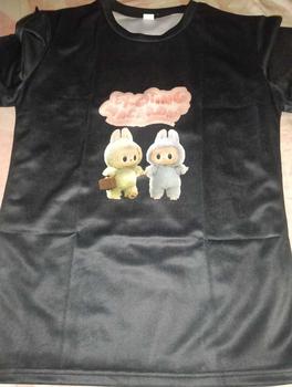 Product Review of THE MONSTERS POP MART Labubu Kasing Lung Cosplay cloth 3D summer T-shirt Anime Short Sleeve Top Womenswear Lingerie Lady Comfort Streetwear Maternity Casual Crewneck from 💄**💄 0
