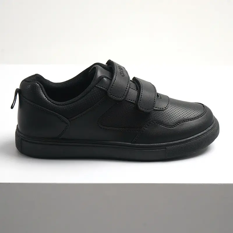 Gabino Sepatu Anak Sekolah Dion Black - G3CB3011 1