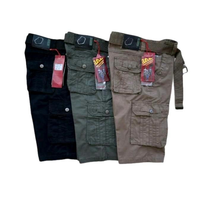 CELANA CARGO IMPORT//CELANA PENDEK PRIA//CELANA GUNUNG//CELANA PDL PRIA//FREE SABUK 2
