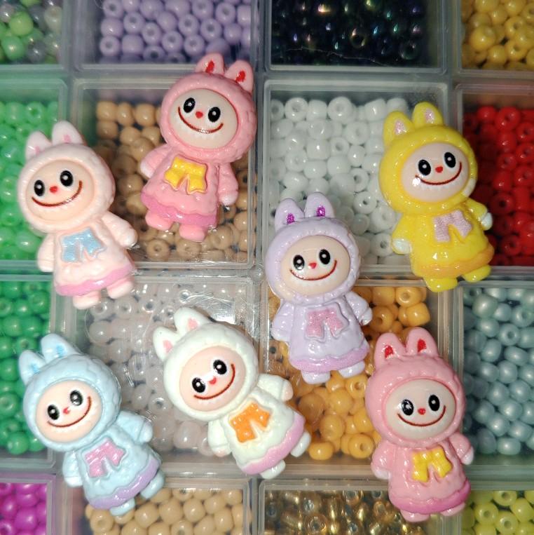 keychain pouch manik clay resin 3