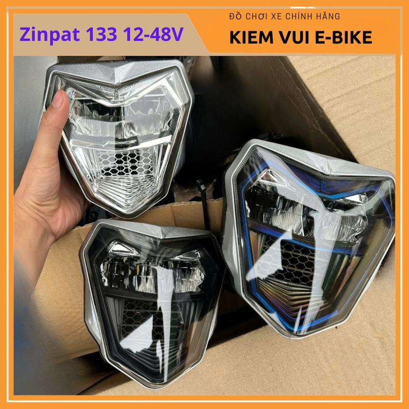 Đèn Zinpat Cho Xe Điện 133 Có pat Gắn Điện Áp 12-48V Nhiều Màu Lựa Chọn