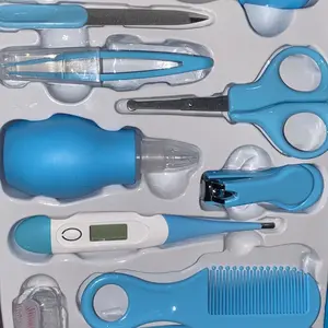 BABY CARE NAIL KIT SET Alat Perawatan Bayi 10in1 Sisir Gunting Bayi Hadiah Lahiran Newborn Gift COD