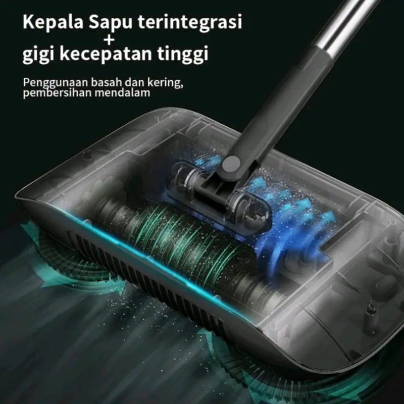 GM Bear sapu lantai otomatis 1085 - Ultra broom sapu dorong pembersih lantai sekaligus pel 2