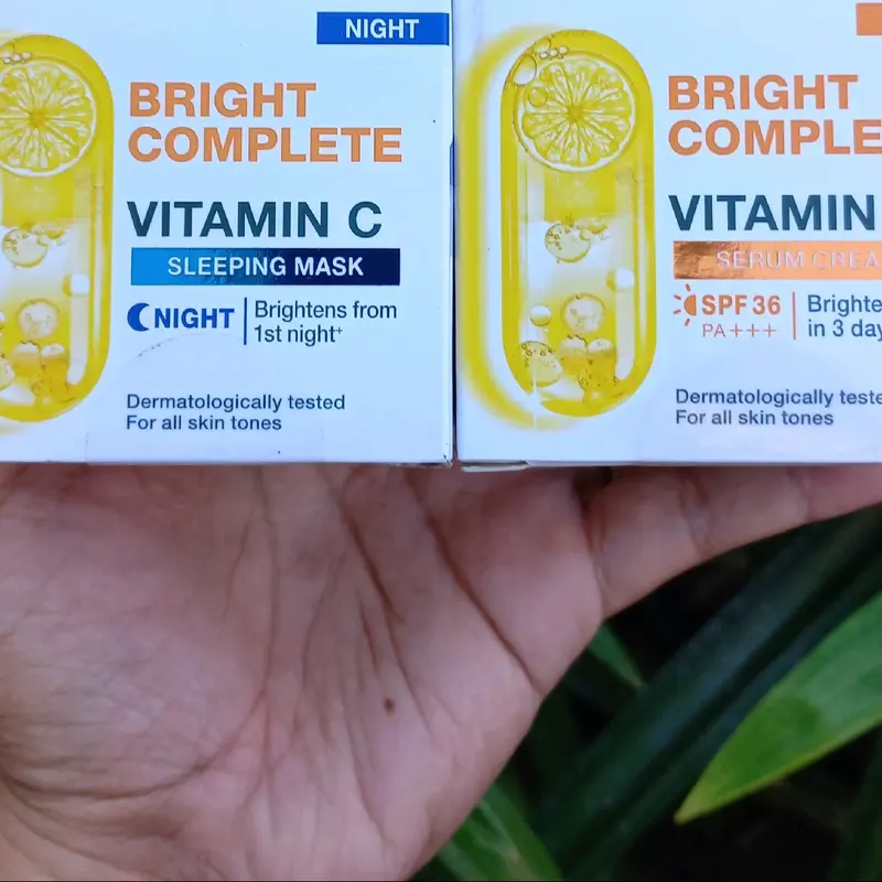 G4rnierr Bright Complete Vitamin C Day Cream / Night Cream 50ml 0