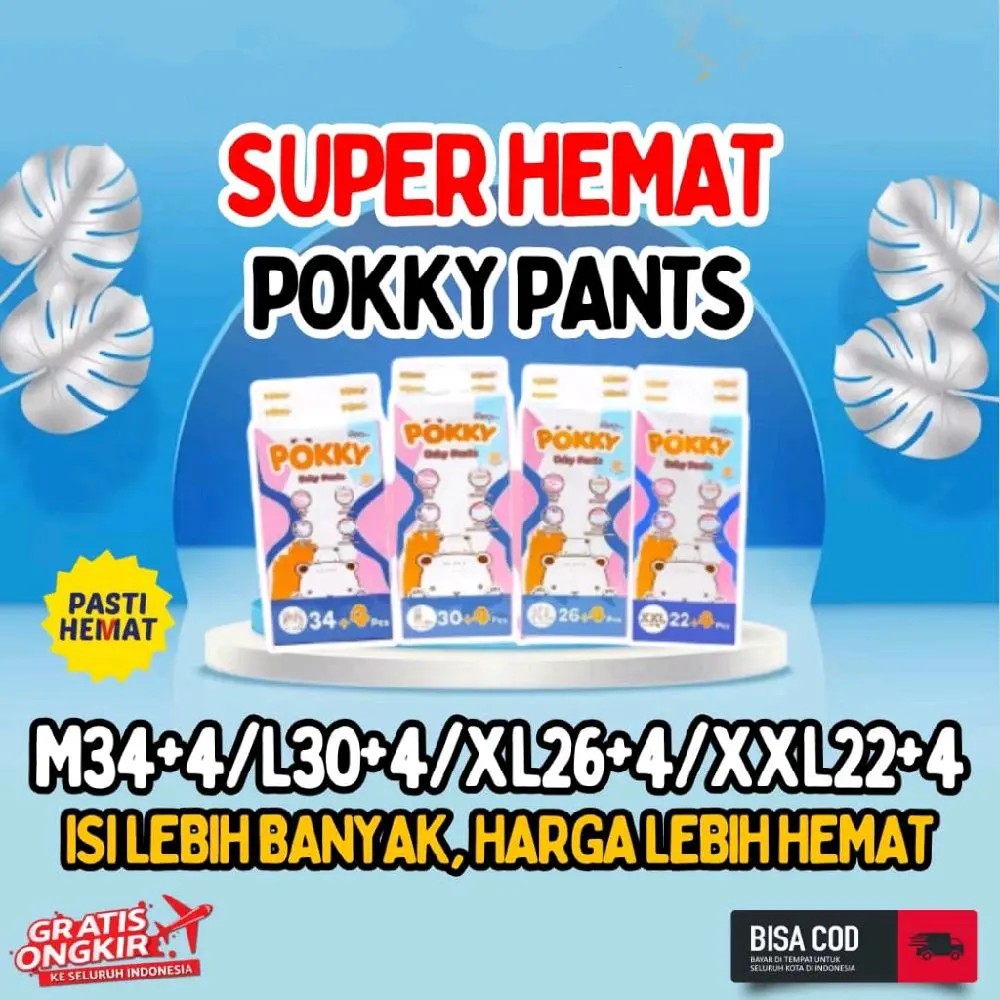 pokky pants big pack bayi Popok
