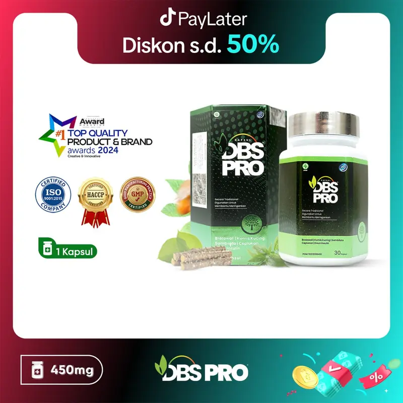 DBS PRO | Paket Kesehatan Kapsul dan Teh Herbal | Sesuai Variasi 0