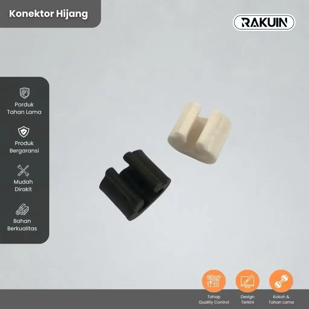 KONEKTOR HIJANG - KONEKTOR KARET / PEREKAT UNTUK HIJANG / RAM KAWAT - RAKUIN