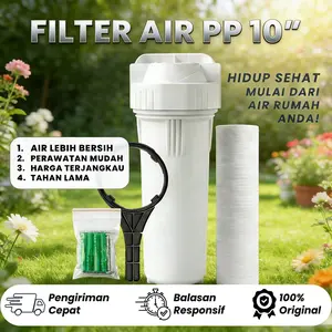 Housing Catridge 10 inch Der Doly – Tabung Transparan / Putih Filter Air