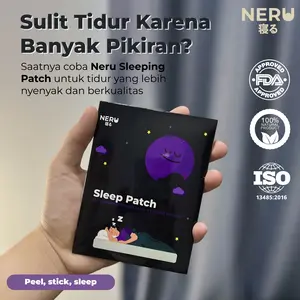 Neru Sleep Patch Bantu Susah Tidur Herbal Alami Insomnia Koyo Melatonin