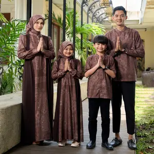 Ningrat Sarimbit Keluarga - Setelan Keluarga, Gamis dan Koko Printing Muslim..