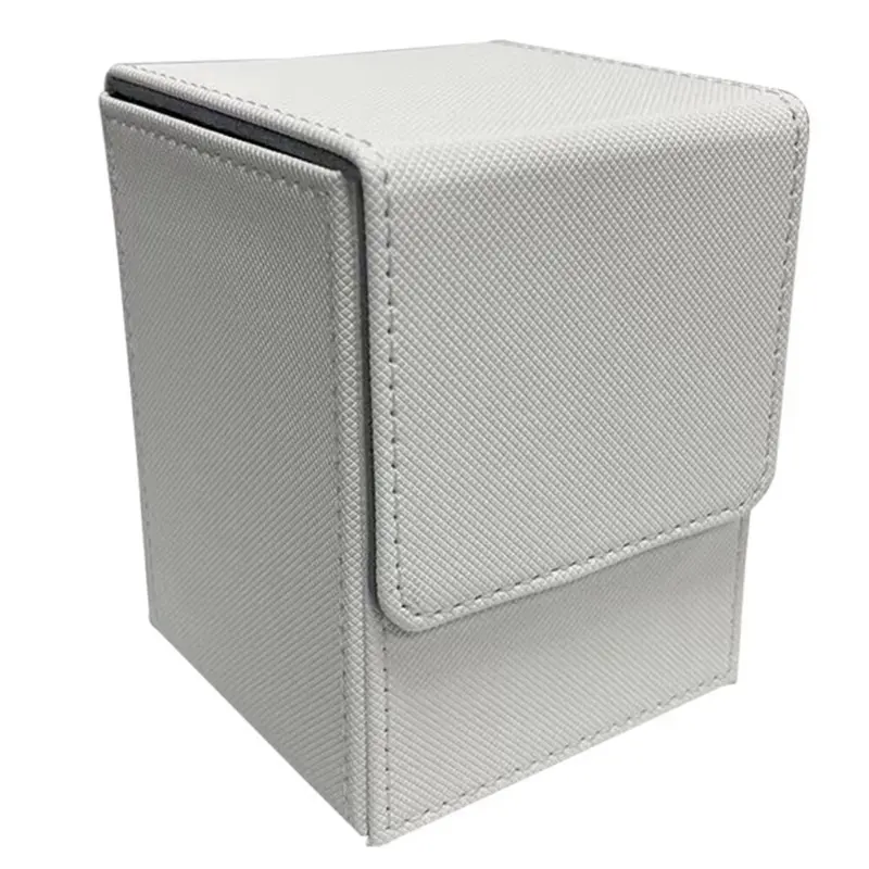 Premium kulit magnet TCG DECK storage box for TCG MTG /TCG POKEMON / TCG ONE PIECE dengan penutup magnet 7