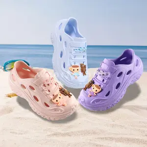 Sandal Sepatu Anak Cewek Sandal Karet Lucu EVA Anti Slip Nyaman Praktis sandal Fashion Anak Perempuan Size 24-35 2551K 2551T