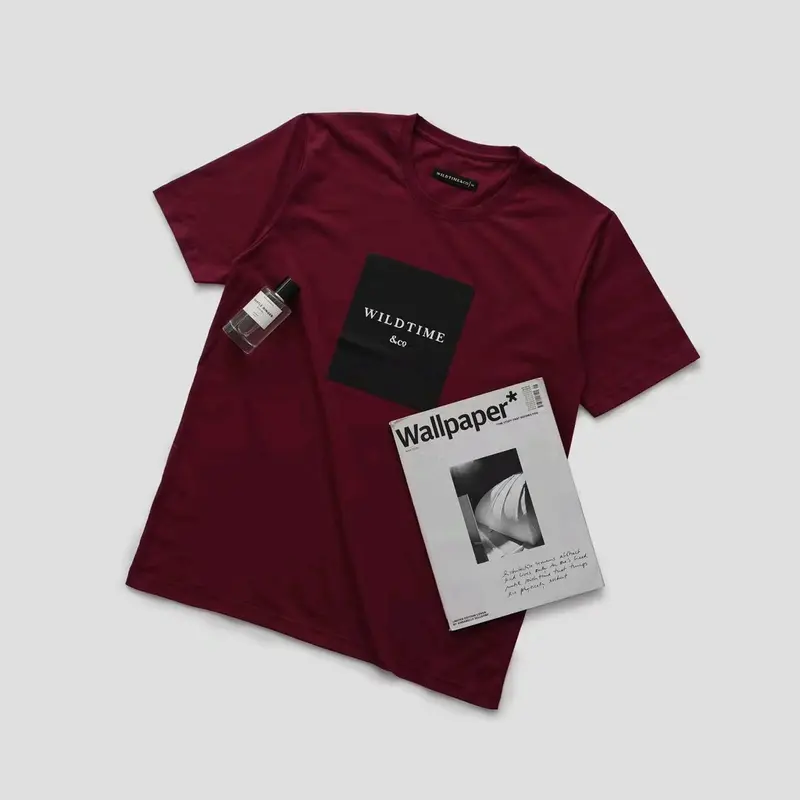 MILIKI KAOS Distro Wildtime & Co Black Logo Block DTF 0