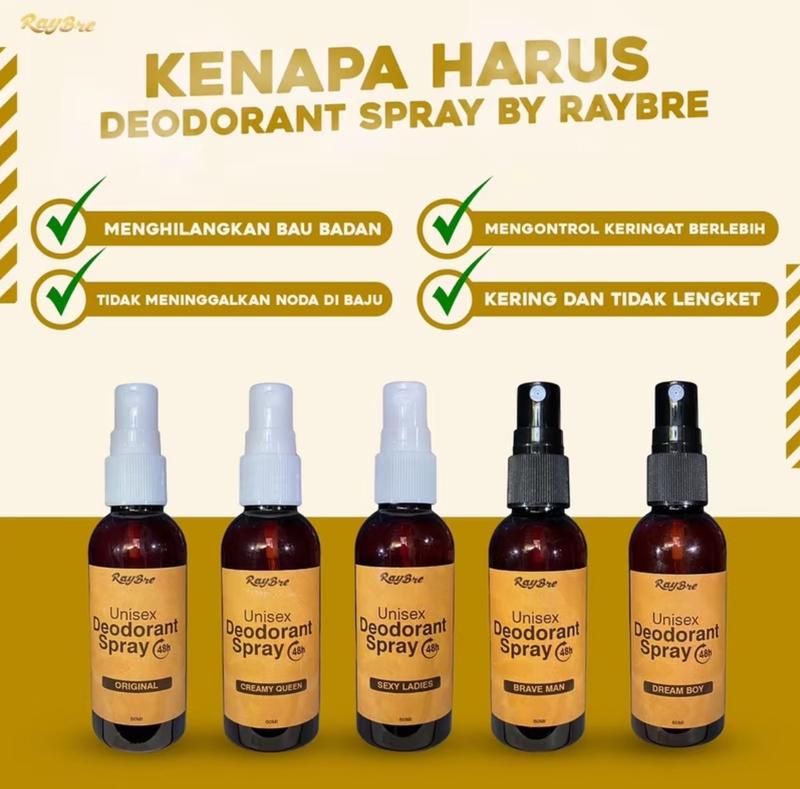 Product Introduction of Paket deodorant spray Aroma cowok hanya 25ribu dapat 3 botol 60ml free pouch 8