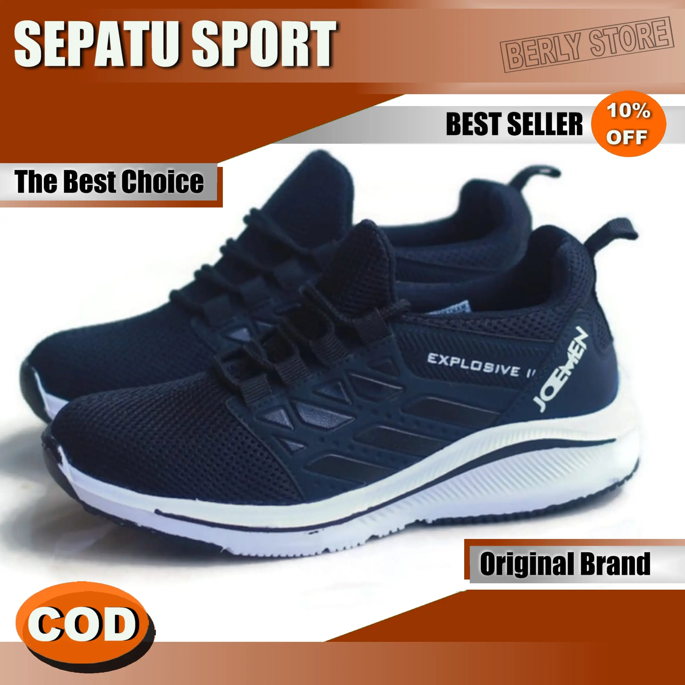 SEPATU SPORT PRIA J 49 ORIGINAL IMPORT SPORT SHOES