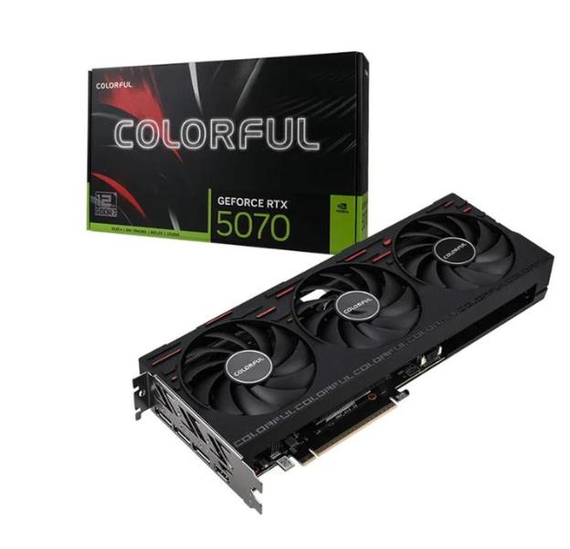 Gambar VGA Colorful GeForce RTX 5070 Gaming 12GB GDDR7 dari STAR17 COM Kota Administrasi Jakarta Selatan Tokopedia