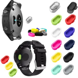 Tutup charger Compatible untuk Garmin Fenix 5s 6s 7s 5 6 7 8 5x 6x 7x Instinct 2 Venu Sq 245 45 55 955 965 255 265 255s 265s 165 Dust Plug Port Anti Debu TANPA TALI