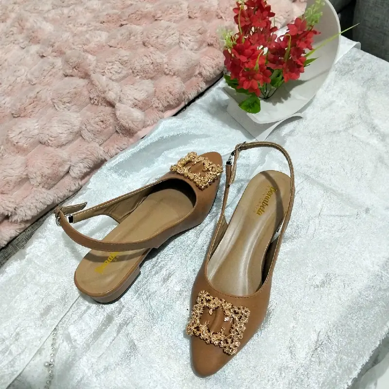 sepatu sandal wanita cocok hig hells 3cm ms 07 4