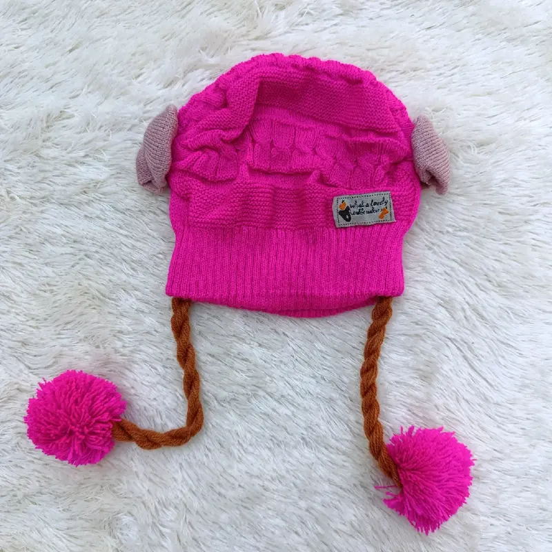 SALE! Kupluk/Topi Bayi Rajut Newborn 0-6bulan Anak unisex termurah 1