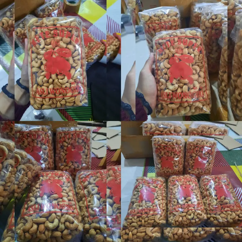 KACANG METE MATANG OVEN 500 GRAM GURIH LEZAT FOOD SNACK Snacks Cemilan Makanan 3