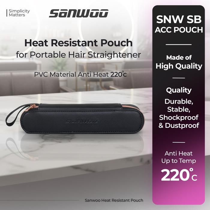 Gambar Sanwoo Heat Resistant Pouch/ Tas Catokan/ Pouch Catokan Anti Panas dari Sanwoo Electronics Kota Administrasi Jakarta Utara Tokopedia