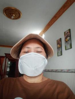 Product Review of Topi Wanita Matahari Lipat Mencocokkan Masker Tabir Surya Topi Pantai Anti Uv Kuncir Kuda from M**n 0