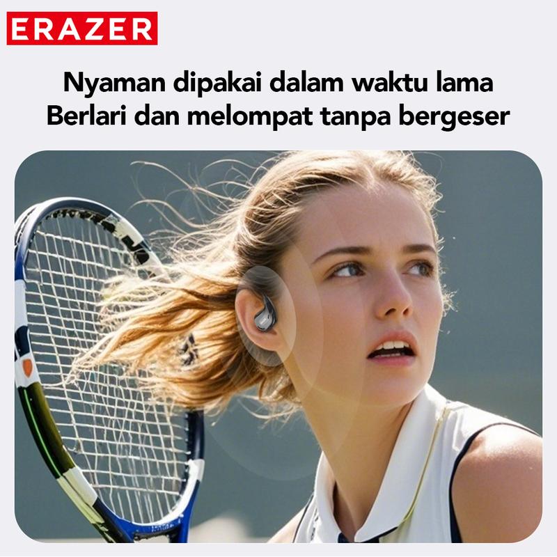 Headset Terjemahan AI ERAZER XT66 Pro Earphone Bluetooth Open Ear Kualitas Suara HiFi Tahan Air IPX5 Dapat Menerjemahkan Ke 134 Bahasa Earbud Nirkabel 5