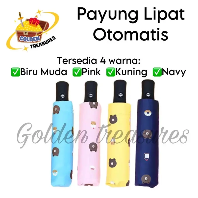 Payung Lipat Manual Sanrio / Payung Otomatis Sanrio 2