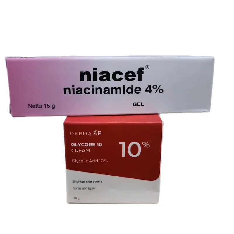 paket glycore + niacinamide pencerah wajah 0