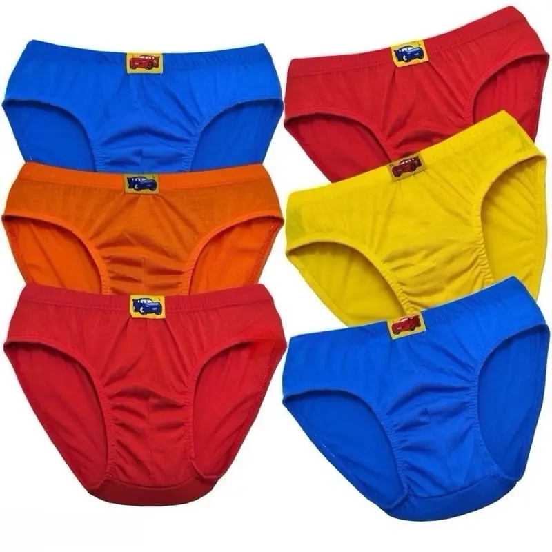 Celana Dalam Anak Motif The Cars McQueen Bahan Katun Super Lembut Karet Anti Alergi Fashion [6 Pcs]