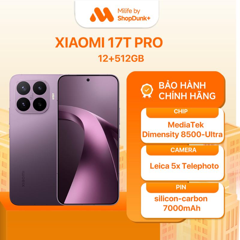 Điện thȯại Xiaomi 17T Pro | 12G 512GB