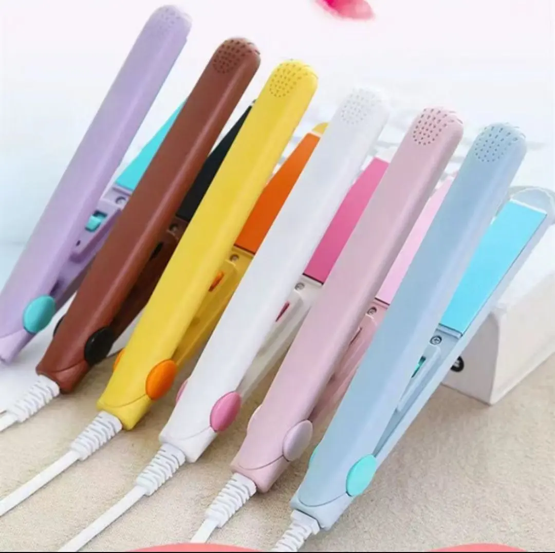 Catok mini portable alat pelurus rambut mudah dibawa