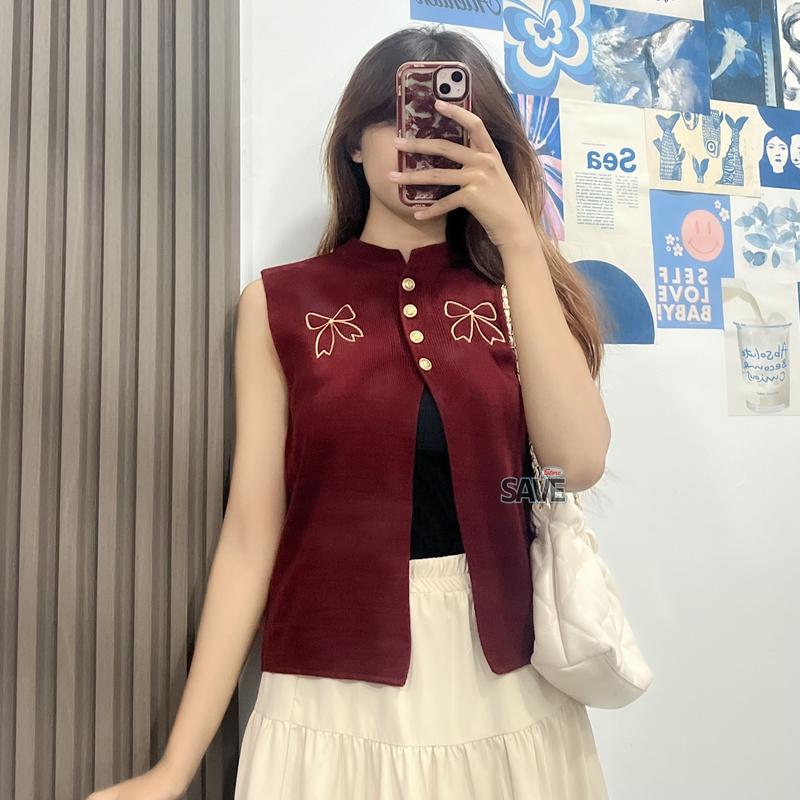 Noni Vest Knit - Spring Tops Vest 0