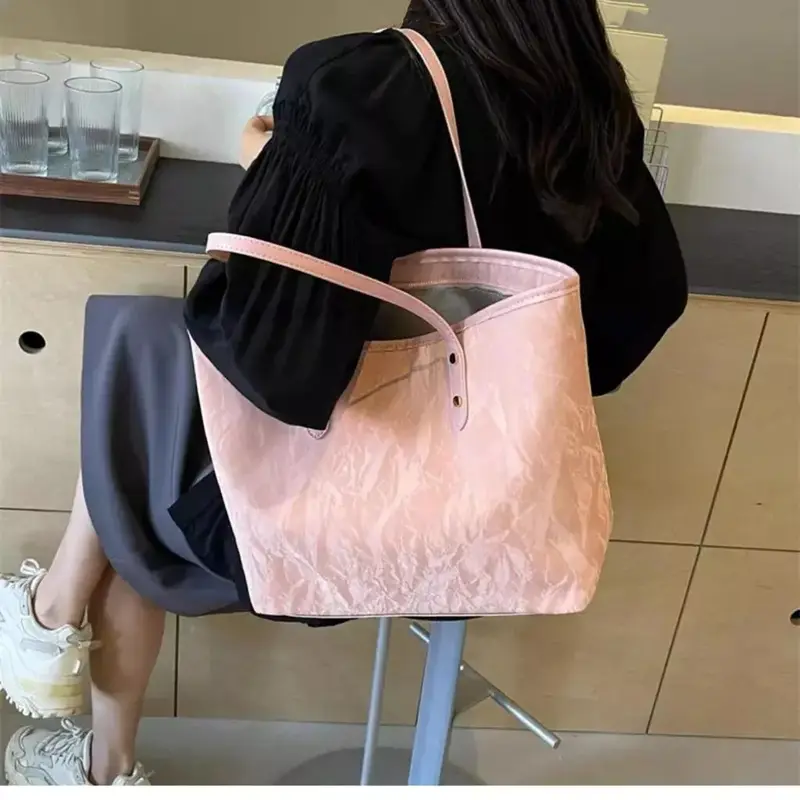 Mawri Totebag Wanita Rosse Fashion Handbag Kuliah Large Capacity Smooth 6