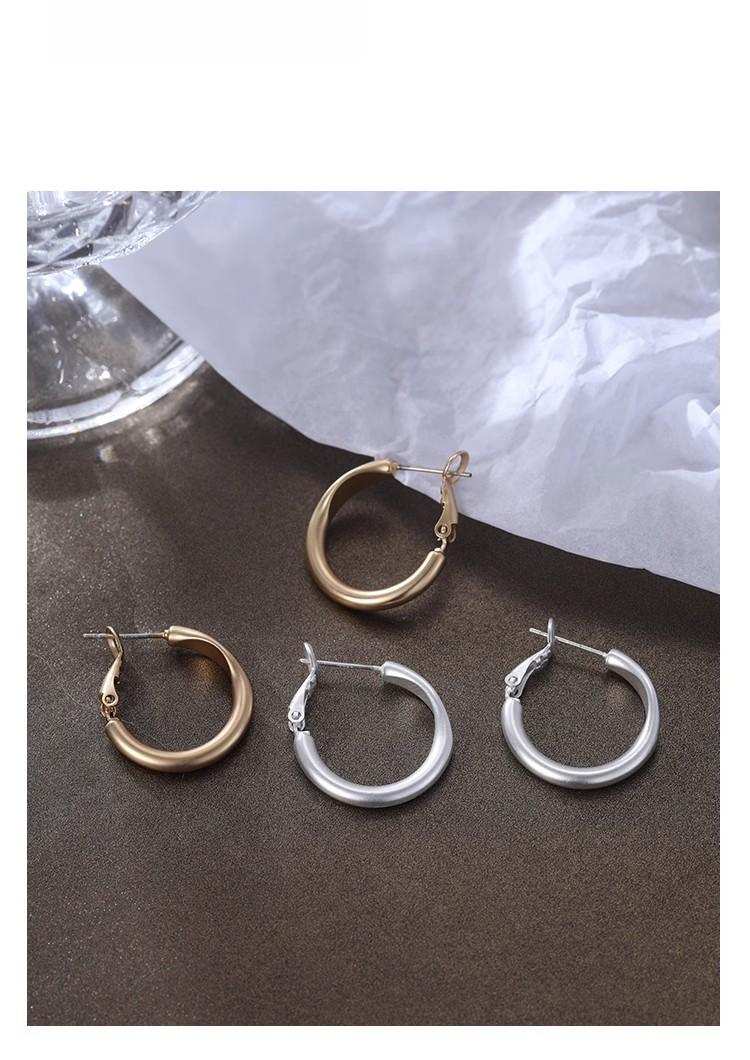 Product Introduction of 925 Sterling Silver Small Hoop Earrings Delicate Birthday Gift for Women Girls 2