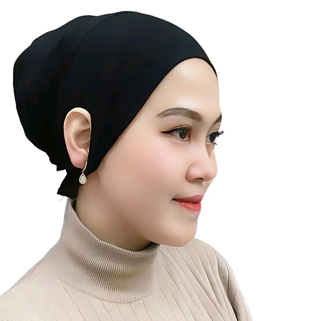Ciput Hijab Anti Budeg rayon  Poliester Dalaman Kerudung Topi