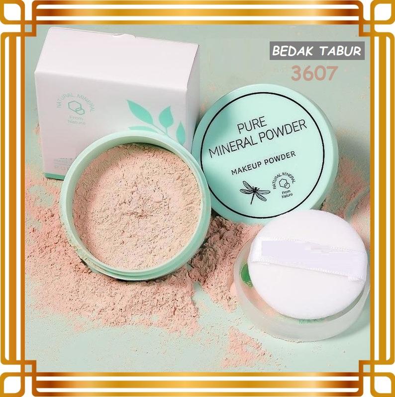 Bedak Tabur Makeup Setting Powder Kontrol Minyak Tahan Lama 3607 Wajah 0