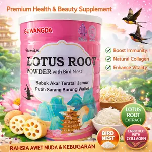 OUFEN LOTUS ROOT POWDER  SUP TERATAI SARANG BURUNG DAN TREMELA BUBUR AKAR TERATAI